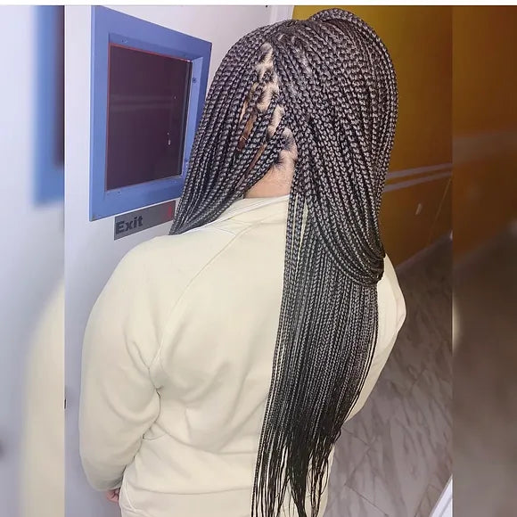 Medium Box Braid - Waist Length